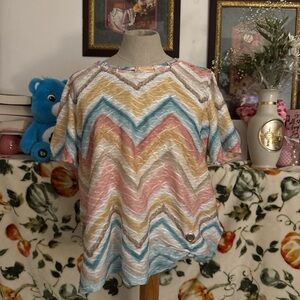 Chevron blouse